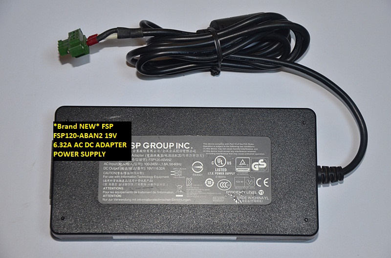 *Brand NEW* 19V 6.32A AC DC ADAPTER FSP FSP120-ABAN2 AC100-240V POWER SUPPLY